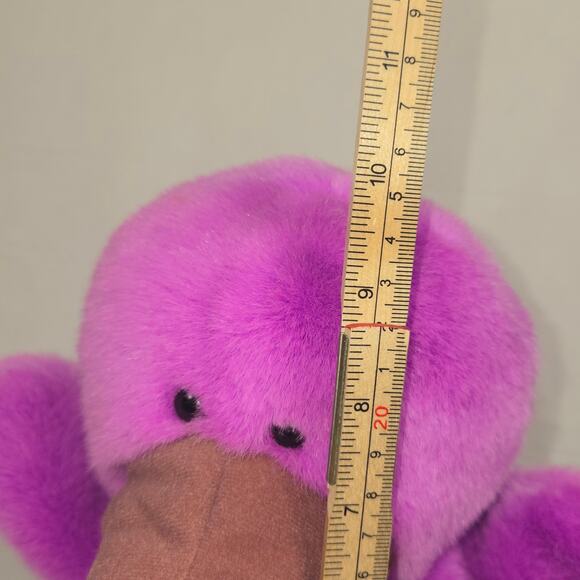 Mary Meyer Concordia Publishing House Platypus Plush Puppet Purple Full Body 9" - Picture 11 of 11
